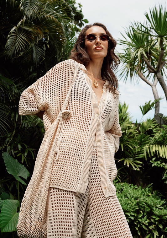 CROCHET SET DUNE - Women's Travel Clothing | MOODSTORIES