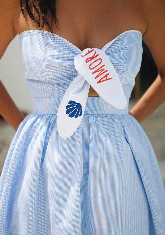 DRESS AMORE SKY