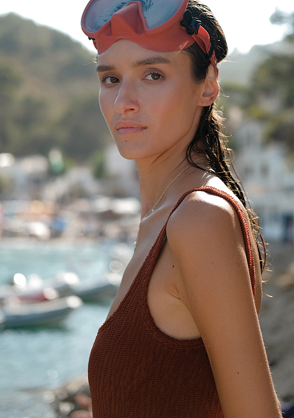 Swimsuit Island Caramel