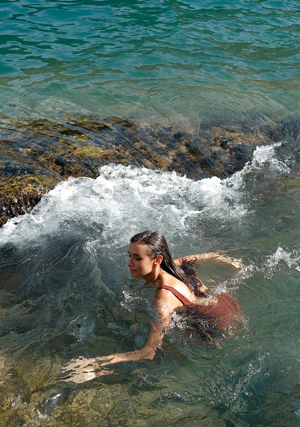 Swimsuit Island Caramel