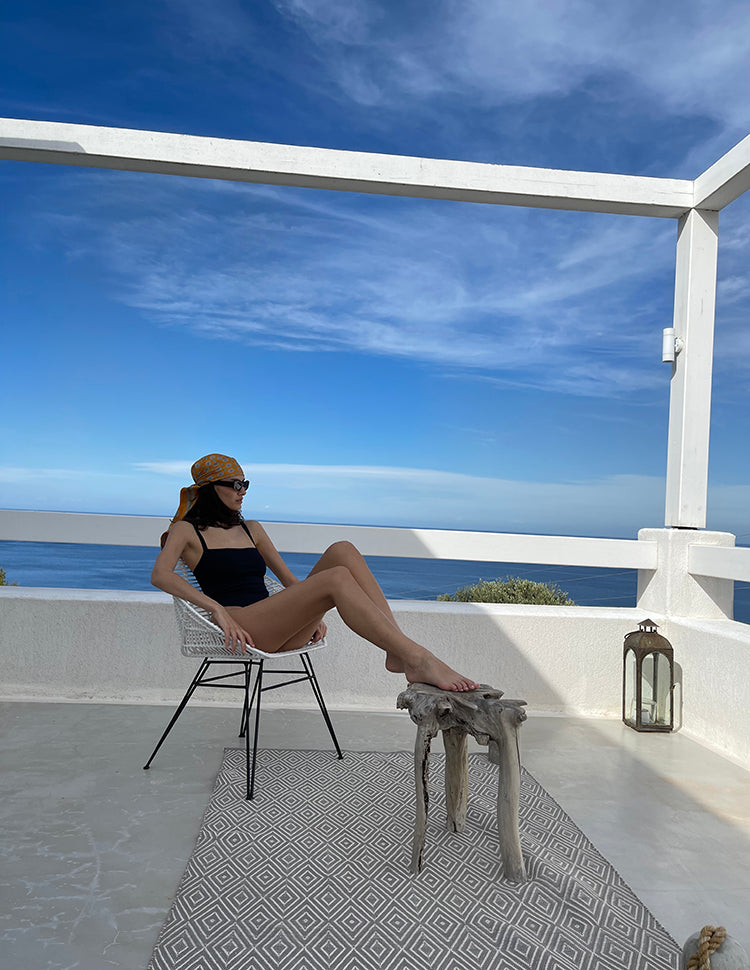 Swimsuit Monokin Black Elastic