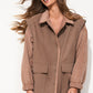 JACKET COSY CHOCOLATE - Women's Travel Clothing | MOODSTORIES