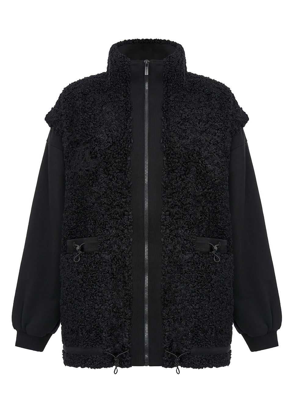 JACKET FLUFFY BLACK - Women's Travel Clothing | MOODSTORIES