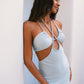 DRESS THEIA AZUL