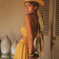 SOLÉA Straw Fedora Sand
