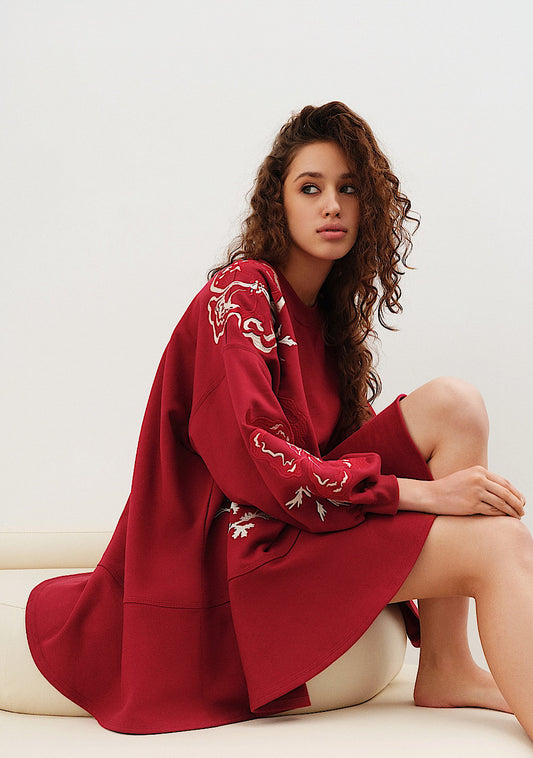 DRESS FLOWERS ON MARS -20% - Women's Travel Clothing | MOODSTORIES